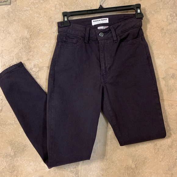 American Apparel high-waisted Jean - Picture 3 of 8